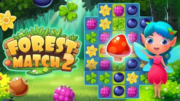 Forest Fruit Merge: Match Puzzle