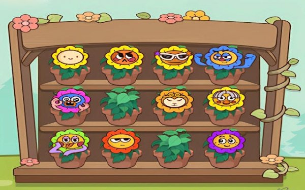 Flower Collection Match 3 Puzzle Online Game
