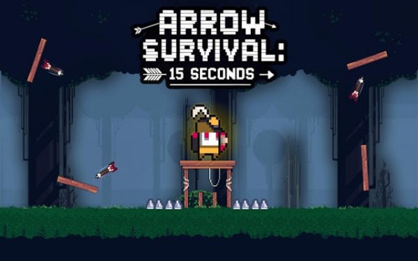 Arrow Survival: 15 Seconds - Pixel Platformer Online Game