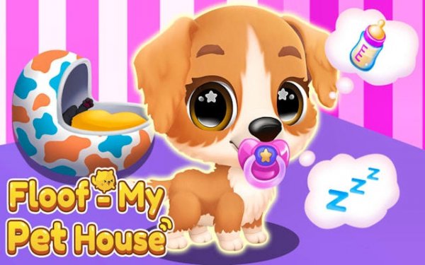 Floof My Pet House - Pet Care Online Game