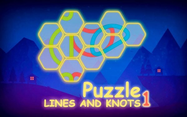 Puzzle Lines And Knots 1: Hexagon Logic Puzzle Game Online