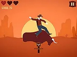 Bull Ride Reflex Challenge