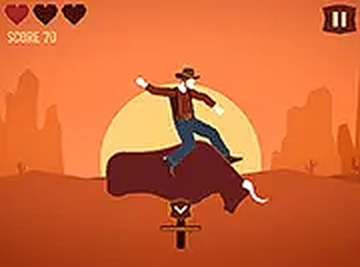 Bull Ride Reflex Challenge