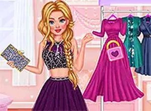 Princesses Cocktail Party Divas Dress Up Game