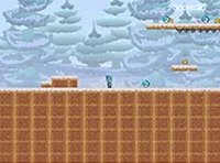 Winter Snow Platform Journey