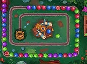 Jungle Marble Pop Blast Online Puzzle Game
