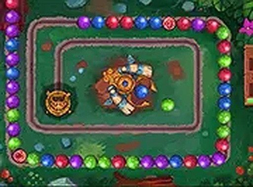 Jungle Marble Pop Blast Online Puzzle Game