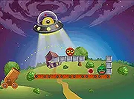 Red and Green Puzzle Game