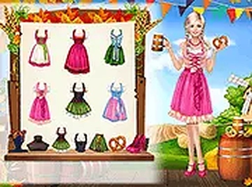 Bonnie Oktoberfest Dress Up Game