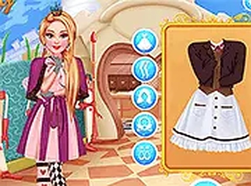 Alice in Wonderland Dress Up Online Game