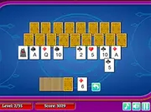 Tripeaks Mania Solitaire Online Game