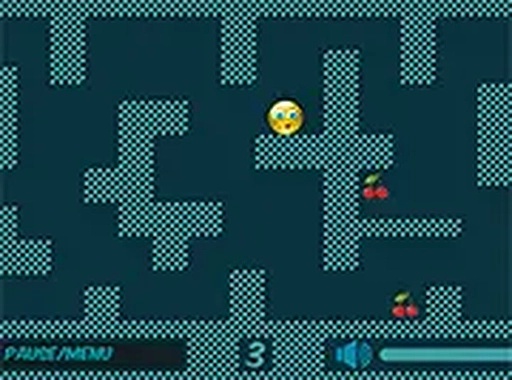 Smiley in the Maze Puzzle Game
