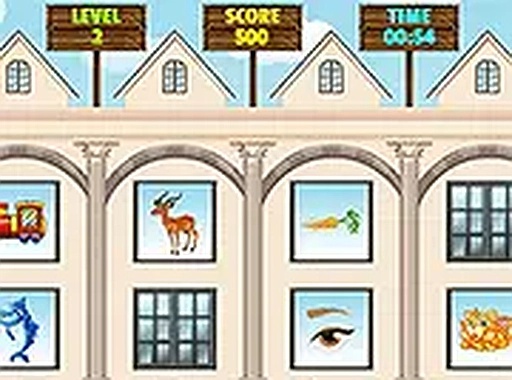 Kindergarten Activity Matching Game