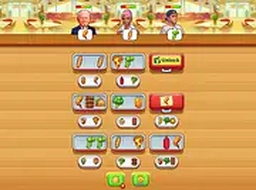 Fast Food Sort Puzzle Game