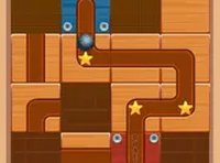 Rolling Ball Path Puzzle